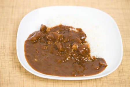 Curry riceの写真素材