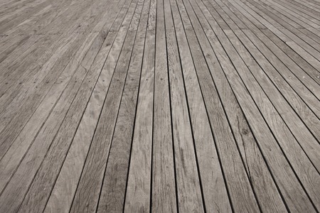 Wood deck