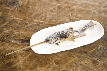 Grilled of charの写真素材