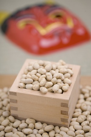 Setsubun imageの写真素材