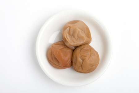 Umeboshi plumsの写真素材