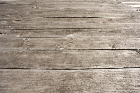 Wood deck