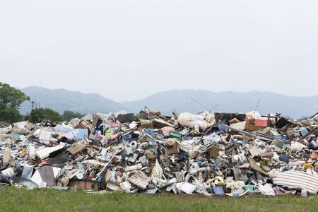 Piles of rubble