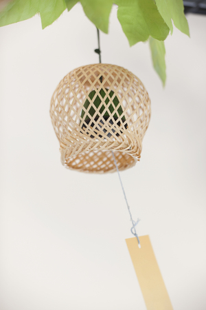 Wind chimesの写真素材