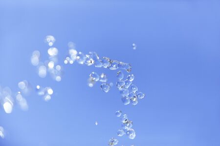 Water and blue sky