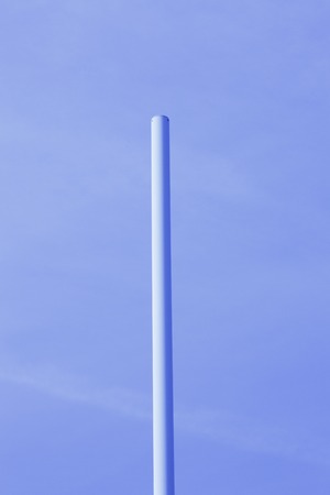 Blue sky and Paulの写真素材