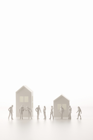 Paper crafts and modelsの写真素材