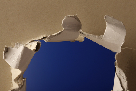 Torn paperの写真素材