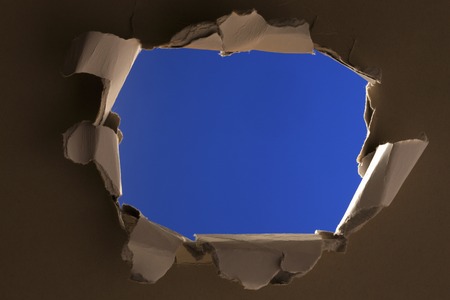 Torn paperの写真素材