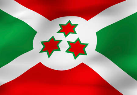 Burundi Flagの写真素材