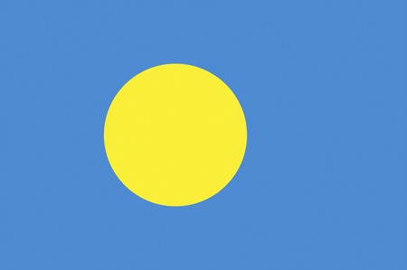Flag of Palauの写真素材