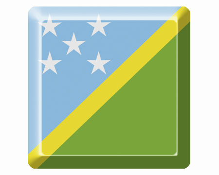 Solomon Islands flagの写真素材