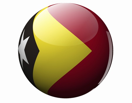 Flag of East Timorの写真素材
