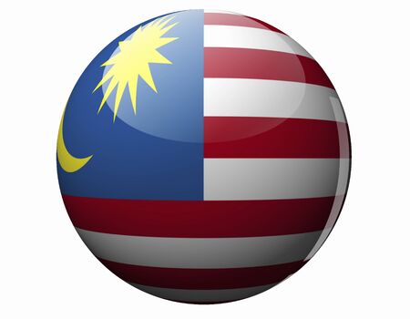 Malaysia flagの写真素材