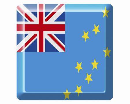 Flag of Tuvaluの写真素材