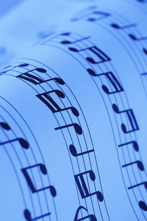 Musical notesの写真素材