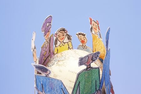 Illustrations, various peopleの写真素材