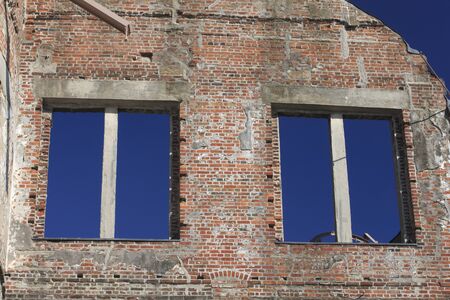 Wall of the A-Bomb Domeの写真素材