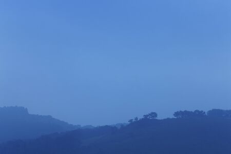 From the Akiyoshi plateau mountains