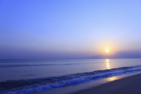 Bow Ke Beach morningの写真素材