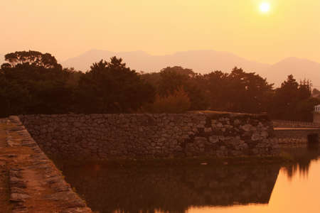 Hagi Castleの写真素材