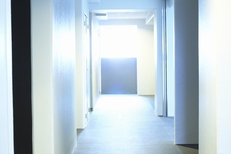 Apartment hallway