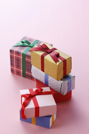 Plenty of gift boxの写真素材