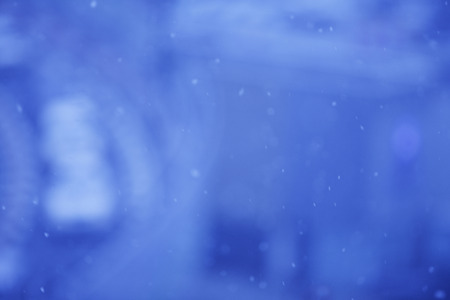 Snow Cityscapeの写真素材