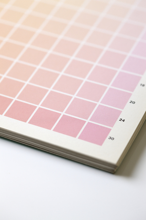 Color chartの写真素材