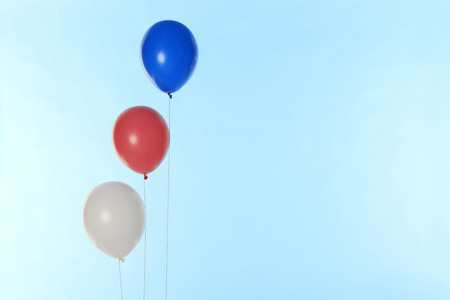 Three balloonsの写真素材