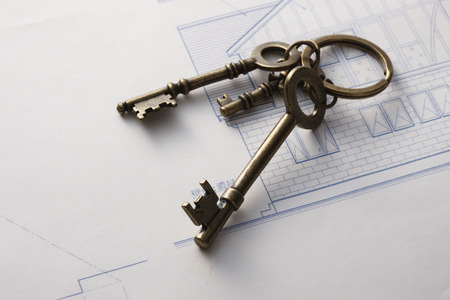 A key blueprintの写真素材