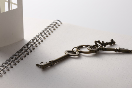 Key and notesの写真素材