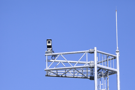 Traffic monitoring cameraの写真素材