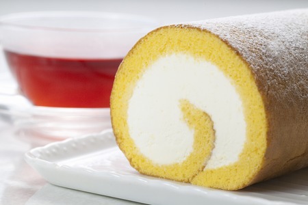 Roll cakeの写真素材