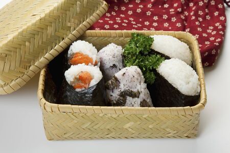 Onigiri Bentoの写真素材