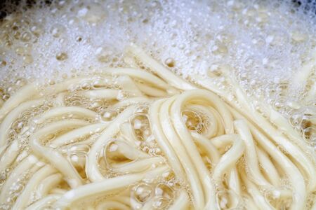 I boil noodlesの写真素材