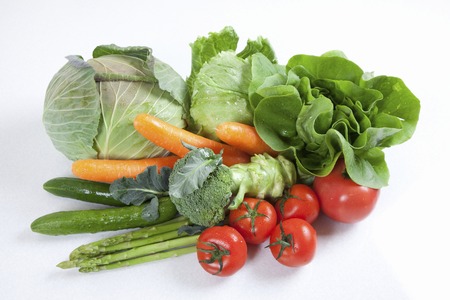 Various set vegetablesの写真素材