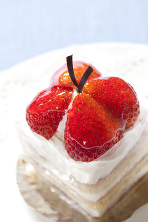 Strawberry cakeの写真素材