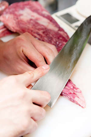 Charge of meatの写真素材