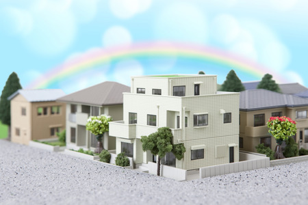 Residential areaの写真素材