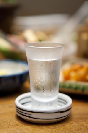 Cold sakeの写真素材