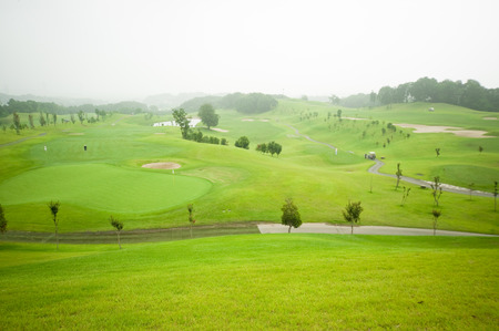 Golf coursesの写真素材