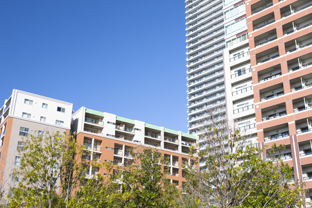 High rise apartmentの写真素材