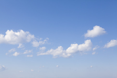 Blue sky and clouds