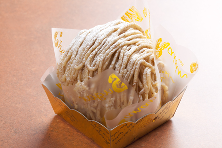 Mont Blanc cakeの写真素材