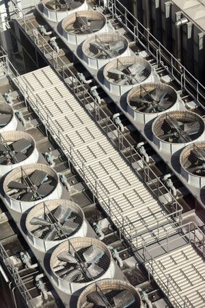 Air conditioning facilities in stop