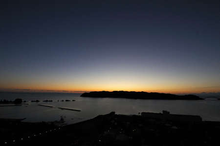 Midwinter of dawnの写真素材