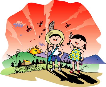 Sunsetの写真素材