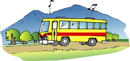 Bus excursionの写真素材