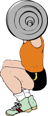 Weightliftingの写真素材